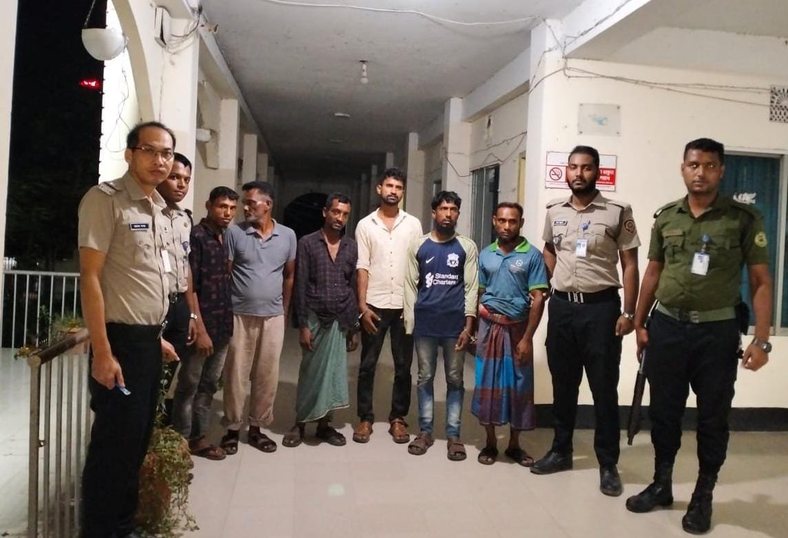 নোয়াখালীতে ১১ মাদকসেবীর কারাদন্ড