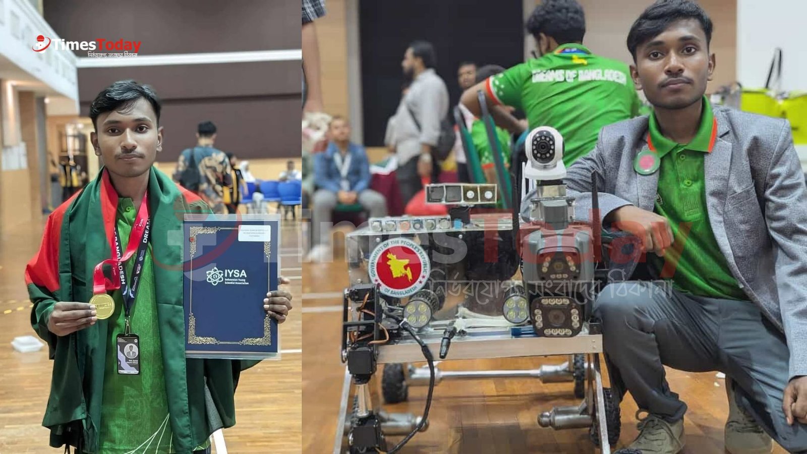 ওয়ার্ল্ড ইনোভেশন কমপিটিশনে স্বর্ণপদক জয়, বাংলাদেশের গৌরব জাহিদ হাসান জিহাদ!