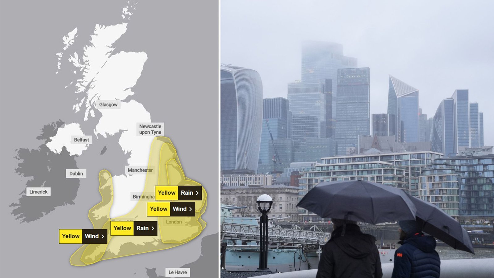 যুক্তরাজ্যে আঘাত হেনেছে গ্রীষ্মমণ্ডলীয় ঝড় ‘বেনজামিন’, ইয়েলো সতর্কতা জারি!