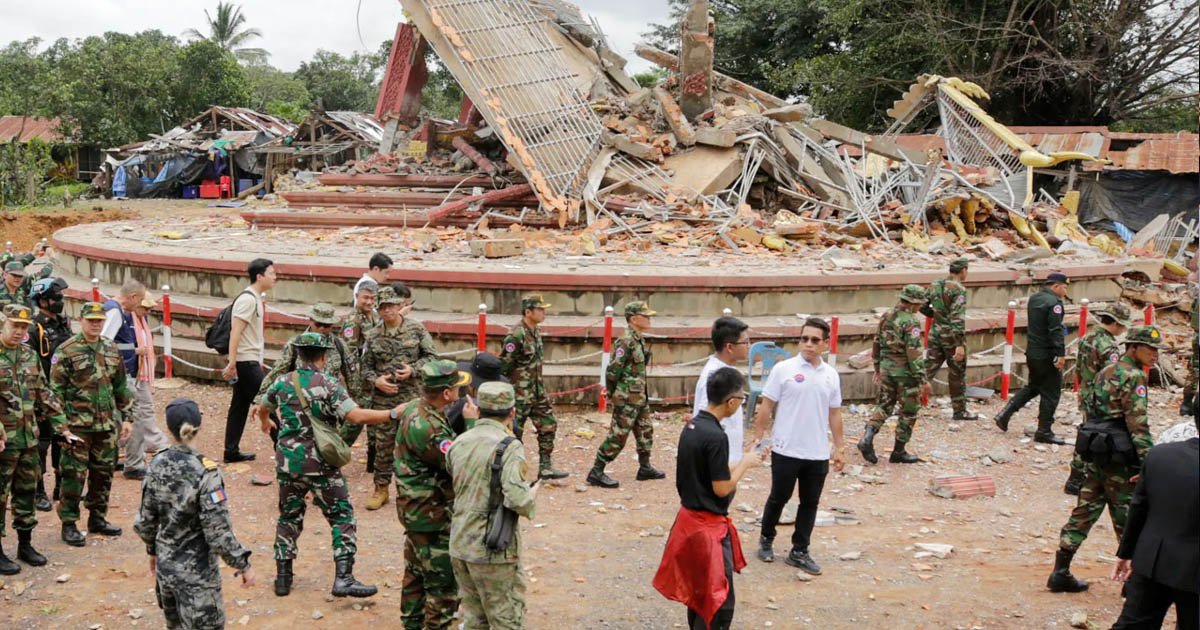 থাইল্যান্ড-কম্বোডিয়া সীমান্ত সংঘাতে নিহত ৭