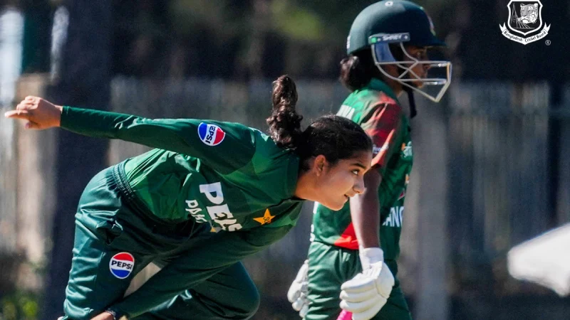 পাকিস্তানের বিপক্ষে সিরিজ হারল বাংলাদেশ অনূর্ধ্ব-১৯ নারী দল