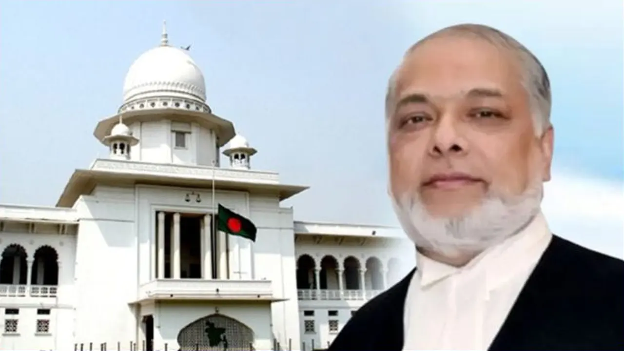 নতুন প্রধান  বিচারপতি  জুবায়ের রহমান চৌধুরী