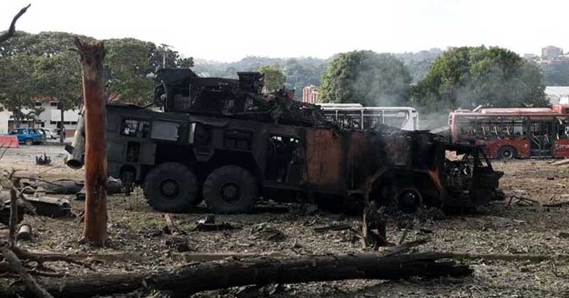 ভেনেজুয়েলায় মার্কিন হামলায় নিহত ৪০